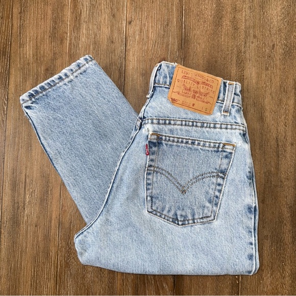 VINTAGE Levi 550 Women’s Relaxed Tapered Cut - Picture 4 of 15